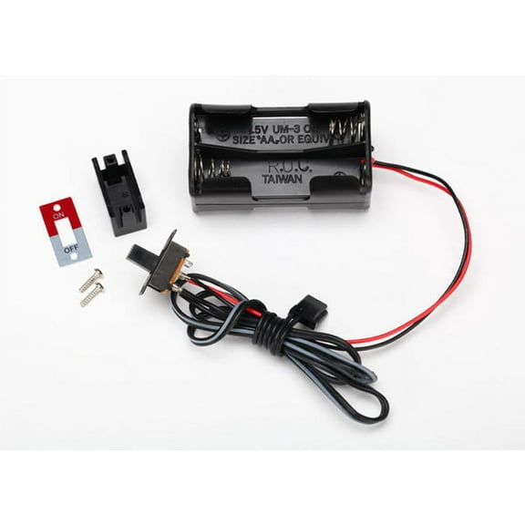 Traxxas 3170X Battery Holder 4-Cell/On-Off Switch TRA3170X
