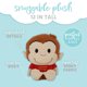 thumbnail image 3 of Peluche Infantil de Curious George Preferido por Niños de 30 cm, 3 of 6