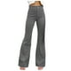 thumbnail image 1 of Pantalones acampanados de color liso y cintura media para mujer - Pantalones informales de pana con bolsillos prácticos - Lavables a máquina, talla real - Todas las estaciones S-XXL, 1 of 5