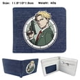 thumbnail image 2 of Denim delgado y plegable con personajes de anime de la familia Wallet Spys, 2 of 2