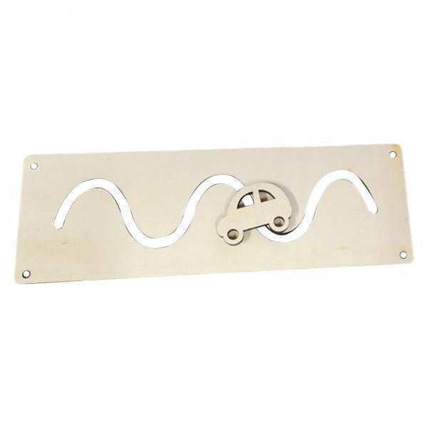 Material de tablero ocupado,Accesorios para tableros de actividades Montessori,Tablero de actividades Montessori Accesorio Juguete de habilidad,Material de la pizarra Busy Board Piezas de la