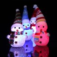 thumbnail image 2 of EeaseMX Lámpara LED navideña con purpurina, luz de mesa y noche, decoración navideña, regalos para fiestas, 2 of 7