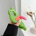 thumbnail image 3 of for iPhone 14 Pro Max Case, 3D Funny and Silly Weird Frog Phone Cases [3D Plush Tongue] Ugly Phone Case Swap Challenge Gifts with Friends, 3 of 11