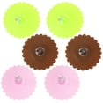 thumbnail image 4 of LEORX 6 Pcs Silicone Cup Lid Dust Prevention Hot Drink Covers Mug Cover Drink Cup Cup Lid 10.50X10.50X4.00CM, 4 of 8