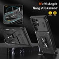 thumbnail image 3 of for Samsung Galaxy S23 Ultra Case with Upgraded Sliding Camera Lens Cover and Strong Magnetic Kickstand - Military-Grade Shockproof Protective Phone Case 6.8" for Men Women Girls - Black, 3 of 13