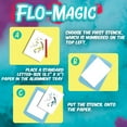 thumbnail image 6 of Flo-Magic, Craft Airburshed Masterpieces with Magical Layering Stencils, Adventure Seekers, 6 of 12