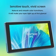 7 inch Tablet Android 15 Tablets, 8GB RAM 32GB ROM 1TB Expandable, Quad-Core Processor Tablet PC, WiFi6, 3000mAh Battery, Bluetooth, 1024 x 600 IPS Touch Screen, 5MP Dual Camera, GMS Certified, Navy