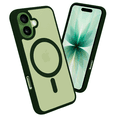 thumbnail image 3 of Funda Transparente con Color VERDE Compatible con MagSafe para iPhone 17, Protección Antigolpes Ultrafina, TPU + Silicona Resistente, 3 of 6