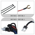 thumbnail image 3 of Motorcycle 12V Horn Relay Wiring Harness Kit For Grille Mount Electric Blast Horn Universal Horn Connecting Components, 3 of 11