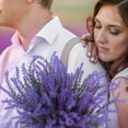 thumbnail image 4 of Scidweet 24 Bundles Fake Lavender Flowers, Artificial Lavender Faux Purple Plastic Flowers for Home Table Wedding Centerpieces Vase Indoor Outdoor Decor, 4 of 7