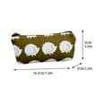 thumbnail image 3 of Pencil Case Large-capacity Pen Bag Cute Storage Pencil Bag For Student School Supplies Stationery, 3 of 3