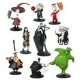 thumbnail image 2 of Disney The Nightmare Before Christmas Deluxe Action Figure Set, PVC, 9 Pieces, 2 of 2