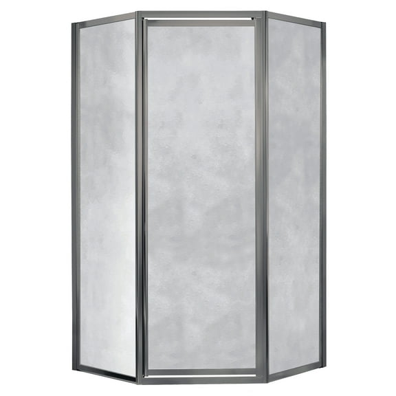 Craft Main Tdna0470 Tides 70" High X 55-1/2" Wide Framed Shower Enclosure - Nickel