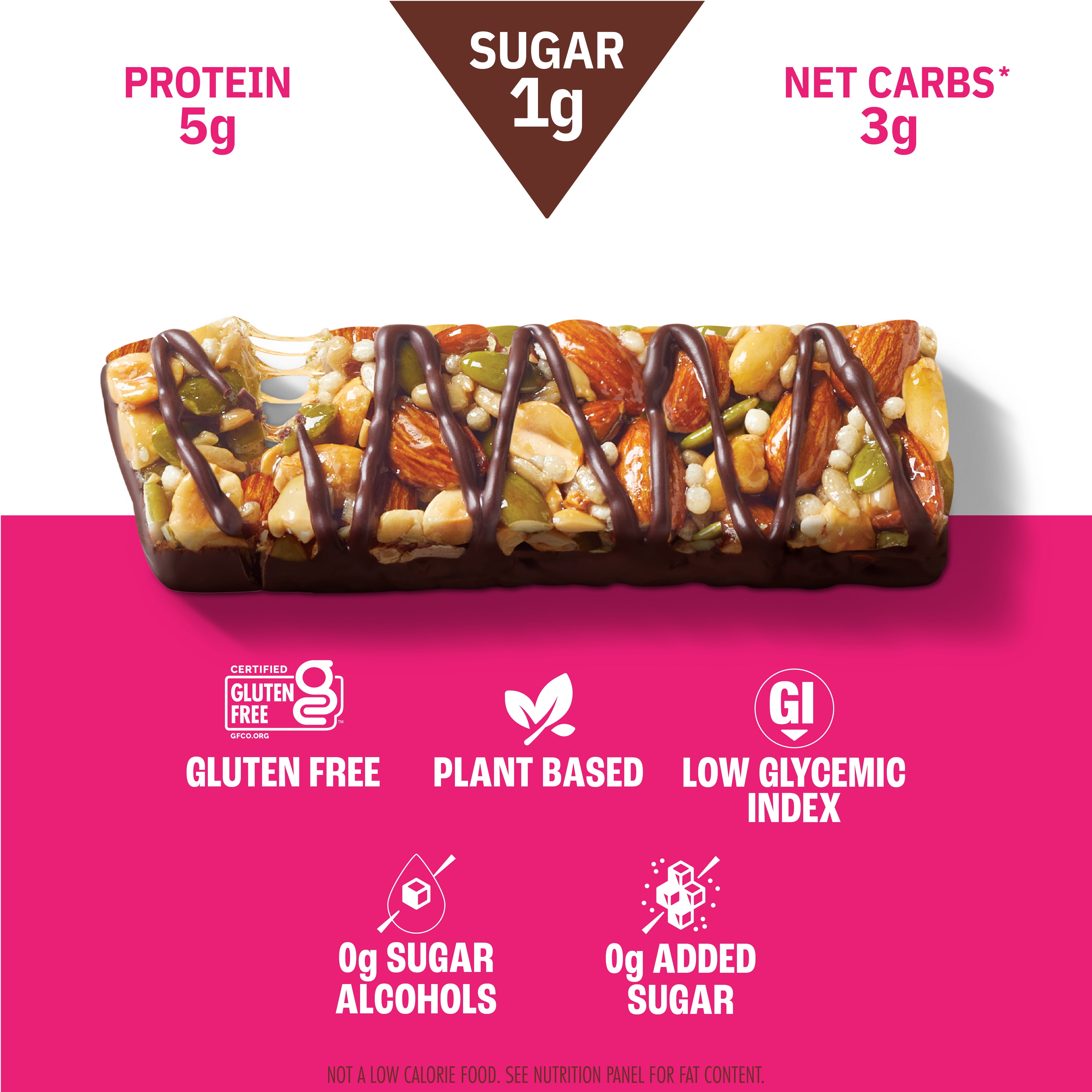 Munk Pack 1g Sugar Nut and Seed Bars, Sea Salt Dark Chocolate Keto, 12 Count