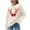 01 Beige, variant on Weiqiqre Women Sweaters Trendy Long Sleeve Crewneck Fall Outfits Pullover Sweater Tops