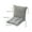 🔥 White_Base#6287, variant on Floor Seat Cushion | Tufted Corduroy Foam-Filled Pillow Pad | Thick Soft Support | Gray/Orange/White | 40x80x5cm | Indoor Outdoor Sofa Patio Bench Tatami Pillow | 1 Pack | Cozy Durable Plush