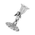 thumbnail image 3 of Par de candelabros románticos regalos de ángel para cumpleaños, Navidad, aniversarios, Halloween (peltre antiguo), 3 of 5