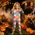 thumbnail image 6 of Leey-World Fall Pajamas Kids Baby Long Sleeve Pajama Sets, Toddler Boy Girl 2-Piece Sleepwear, 6 of 9