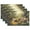 B381, variant on Ryvnso Placemats Set of 4 Bee in Grapes Dining Mats Heat-Resistant Non-Slip Washable Table Mat
