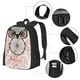 thumbnail image 2 of Disketp Dreamcatcher With Owl Mochila Minimalista de Gran Capacidad, Mochila de Viaje para Escuela, Trabajo o Uso Diario, 2 of 6
