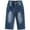 LightBlue-2762, variant on KIDSCOOL SPACE Baby Girls Boys Jeans, 12M-5T Little Kids Ribbed Waist With D-rings Denim Pants,Light Blue,2-3 Years