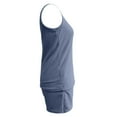 thumbnail image 4 of MAIHAN Women Summer Outfits Summer Outfits for Women 2026 Short Sleeve Tops Shorts Crewneck Tees Shorts Playwear Sets Cotton Outfits Sets, 4 of 5
