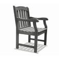 thumbnail image 3 of Renaissance Outdoor Patio Wood 3-Piece Conversation Set, 3 of 5