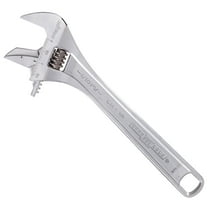 CHANNELLOCK 10-inch Reversible Jaw Adjustable Wrench, Precise 1.57-inch Wide Mouth Jaw Capacity (810PW)