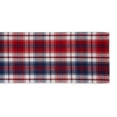 thumbnail image 2 of Contemporary Home Living 14" x 108" Red, Blue, and White Rectangular Home Essentials Americana Plaid, 2 of 3