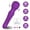 Purple, variant on TLUDA Rechargeable Personal Massager, Vibrating Soft Touch Wand,10 Speeds