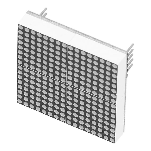 Módulo de pantalla LED de matriz roja, módulo de pantalla LED de matriz de puntos, módulo de matriz de puntos LED, diseño elevado
