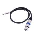 thumbnail image 4 of Cable de sonido perfecl de Interconexión Simétrica TRS Estéreo de 3,5 mm a XLR 50cm, 4 of 7