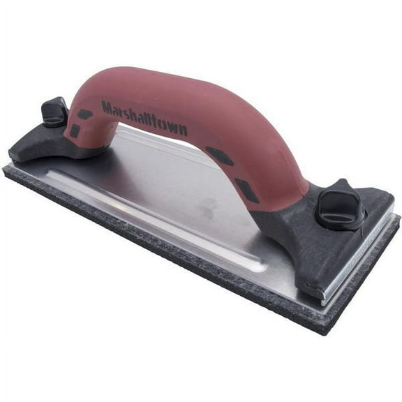 Marshalltown Hand Sander,9-3/8 x3-1/4,DuraSoft Handle 20D