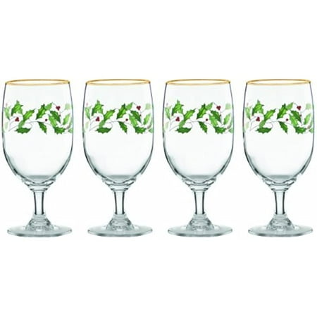 

Rehous Holiday 4-Piece Iced Beverage Glass Set