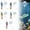 A,B,C,D,E, variant on 5Pcs Aquarium Ornament, 2.55" Glow in the Dark Floating Scuba Diver Figurine, Resin Fish Tank Decoration with Lifelike Underwater Pose, Unique Night-Glow Accessory for Freshwater Saltwater Tanks
