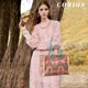 thumbnail image 2 of LHSHID Women Canvas Handbag Ethnic Style Tote Bag Retro Shoulder Bag with Tassels Summer Beach Bag Bohemian Top Handle Bag, 2 of 6