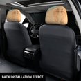 thumbnail image 5 of 2 PCS Car Headrest Cover, Beach Footprint Soft Car Seat Head Rest Cover Protector Interior Car Accessories Seat Covers for Cars Truck Auto Only Covers, 5 of 8