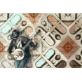 thumbnail image 2 of Butcher, Sarah 18x13 Gold Ornate Wood Framed with Double Matting Museum Art Print Titled - Musician, 2 of 4