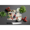 thumbnail image 4 of Boston Terrier Cozy Christmas Glass Cutting Board Large 12 in x 15 in, 4 of 5