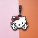 thumbnail image 5 of Etiqueta de equipaje de Hello Kitty, etiqueta de Anime Sanrio, tarjeta de embarque creativa para niñas Kawaii, letreros de envío para viajes para niños al por mayor, 5 of 5