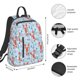 thumbnail image 2 of Disketp Lobsters Mochila Ligera e Impermeable, Mochila de Día Resistente para Viajes, Senderismo y Uso Diario para Hombre y Mujer, 2 of 7