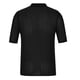 thumbnail image 3 of Camisetas Elvqul de Hombre Negro Casual Manga Corta Algodón de Color Sólido con Solapa, 3 of 5