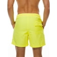 thumbnail image 3 of Mens Swim Shorts Trunks Pants Board Shorts Boardshorts Swimwear Swimsuit Beachwear Casual Surfing Swimming Bathing Suit Quick Dry Summer Yellow M, 3 of 8