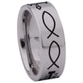 thumbnail image 3 of Orthodox Tungsten Carbide Ring, 3 of 9