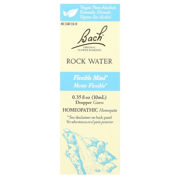 Bach Original Flower Remedies, Rock Water, 0.35 fl oz (10 ml)