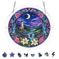 thumbnail image 2 of Fmbmuo Aesthetic Acrylic Puzzle Suncatcher Window Hanging Ornament Round Sun Catcher Acrylic Puzzles for Home Decor Housewarming Gift, 2 of 7