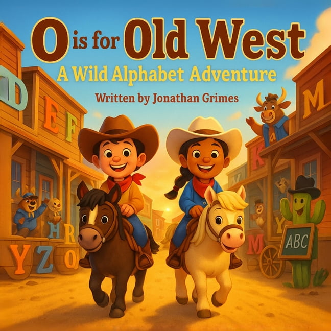 Funfirst Wild West ABC Books O is for Old West: A Wild Alphabet Adventure: A Fun Western ABC Book for Toddlers and Early Readers, (Paperback)