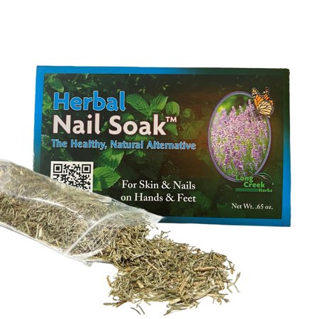 Long Creek Herbs 100% Natural Nail Treatment Soak for Hands and Feet