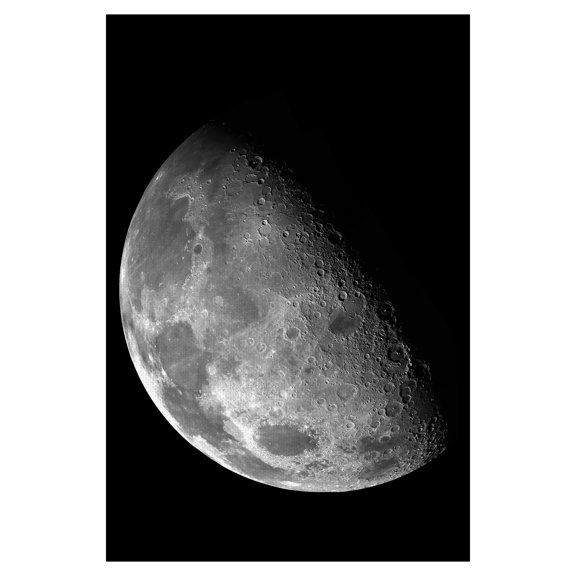 Masterpiece Art Gallery Moon Study By NS Canvas Art Print 24" x 36"