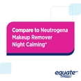 thumbnail image 3 of Equate Night-time Makeup Remover Cleansing Towelettes, 40 Count, 3 of 8